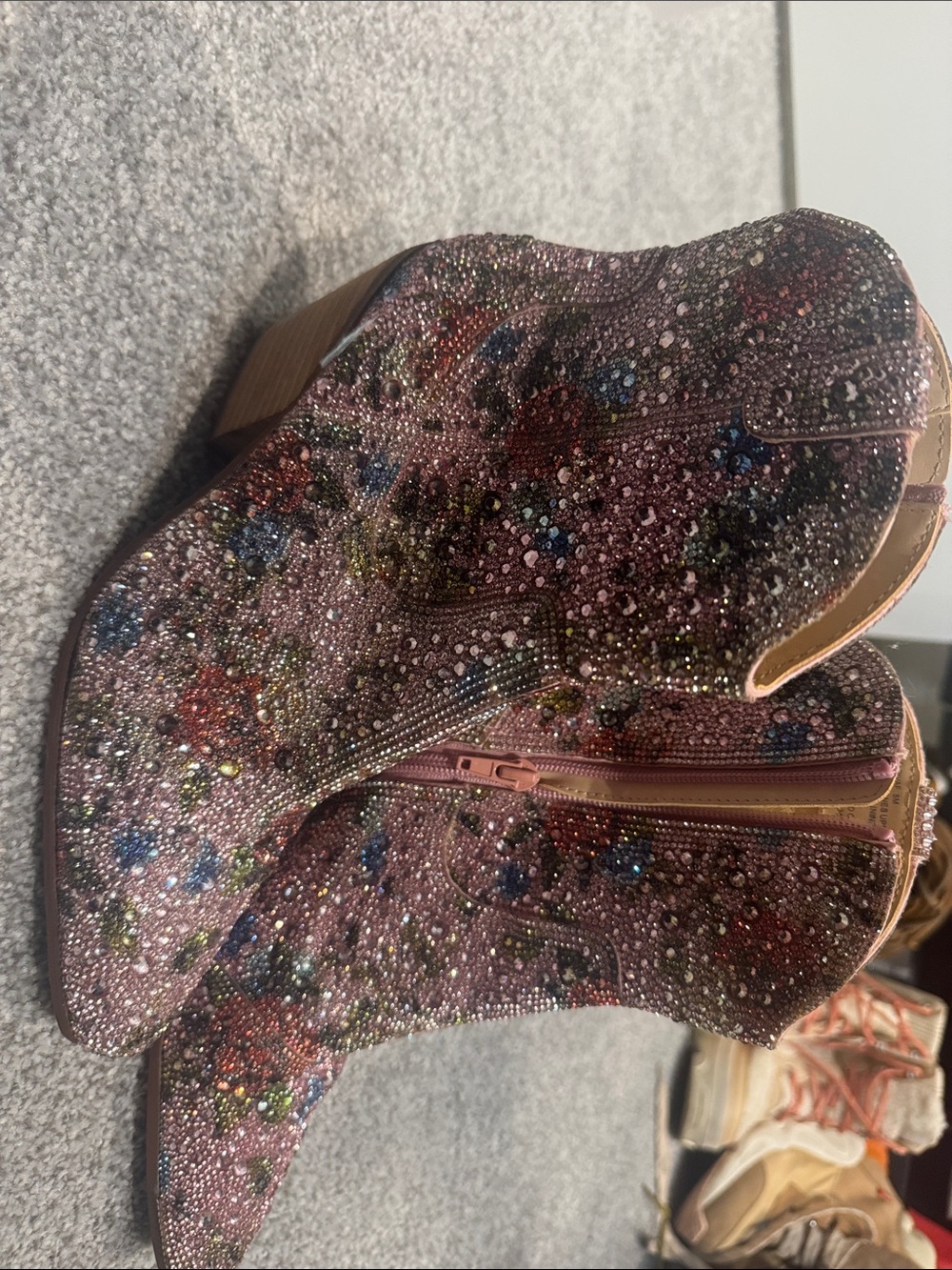 Pink Cowboy boots